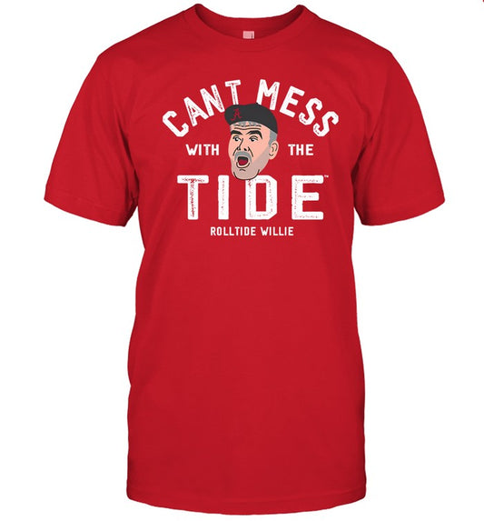 Alabama Roll Tide Willie Don't Mess With The Tide Limited Shirt