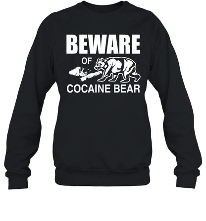 Beware Of Cocaine Bear Hoodie