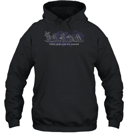 Your Arms Are My Cocoon Yaamc Marching Band Hoodie