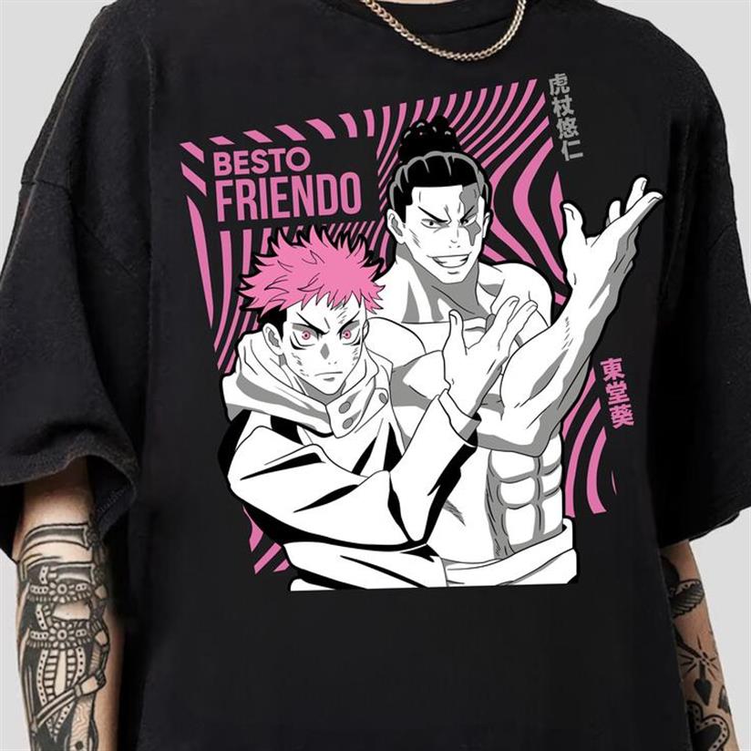 Besto Friendo Anime Shirt - Yuji & Todo Itadori Tee