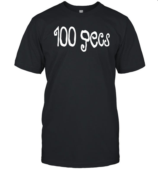 100Gecs Store 100 Gecs Curly Logo Shirt