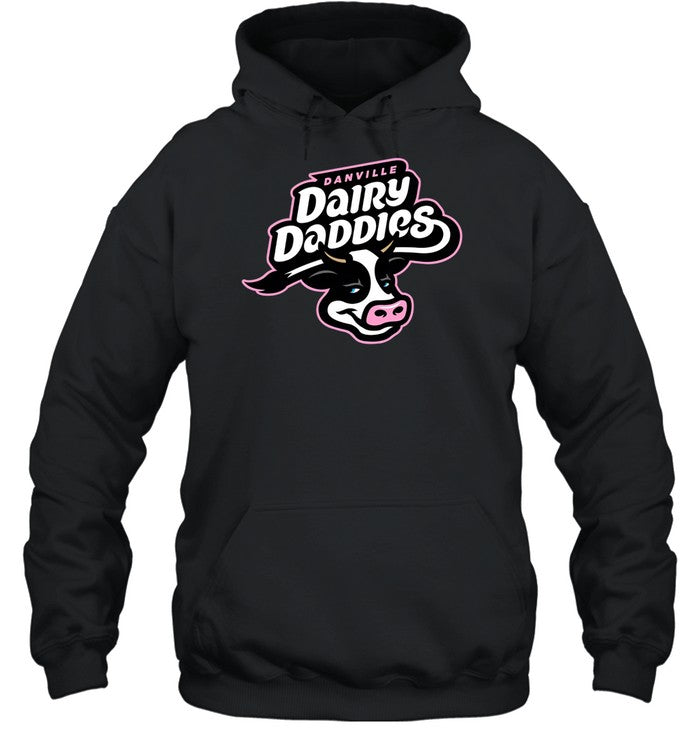 Danville Dairy Daddies Cow Hoodie