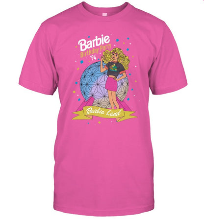 Barbie Birthday Party 1994 Barbie Land Hoodie