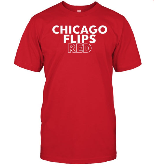 Zoe Leigh Chicago Flips Red Shirt