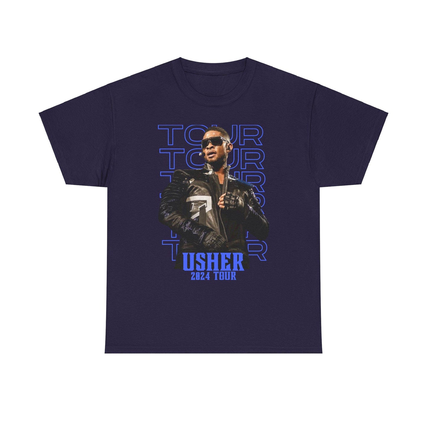 Usher 2024 Tour Past Present Future World Tour Shirt