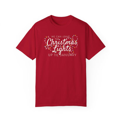 Merry Swiftmas Christmas Lights Shirt - Comfort Colors Gift