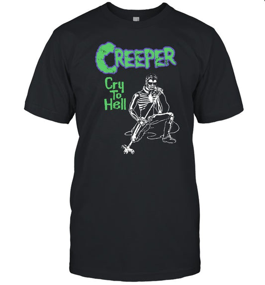 Creepercult Cry To Hell Under The Devil's Spell Shirt