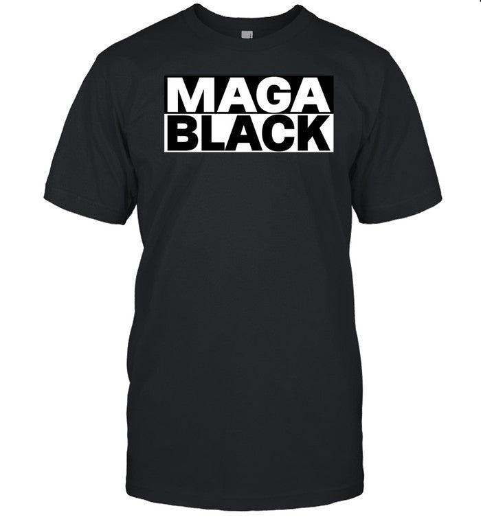 Zeek Arkham Wearing Maga Black Shirt