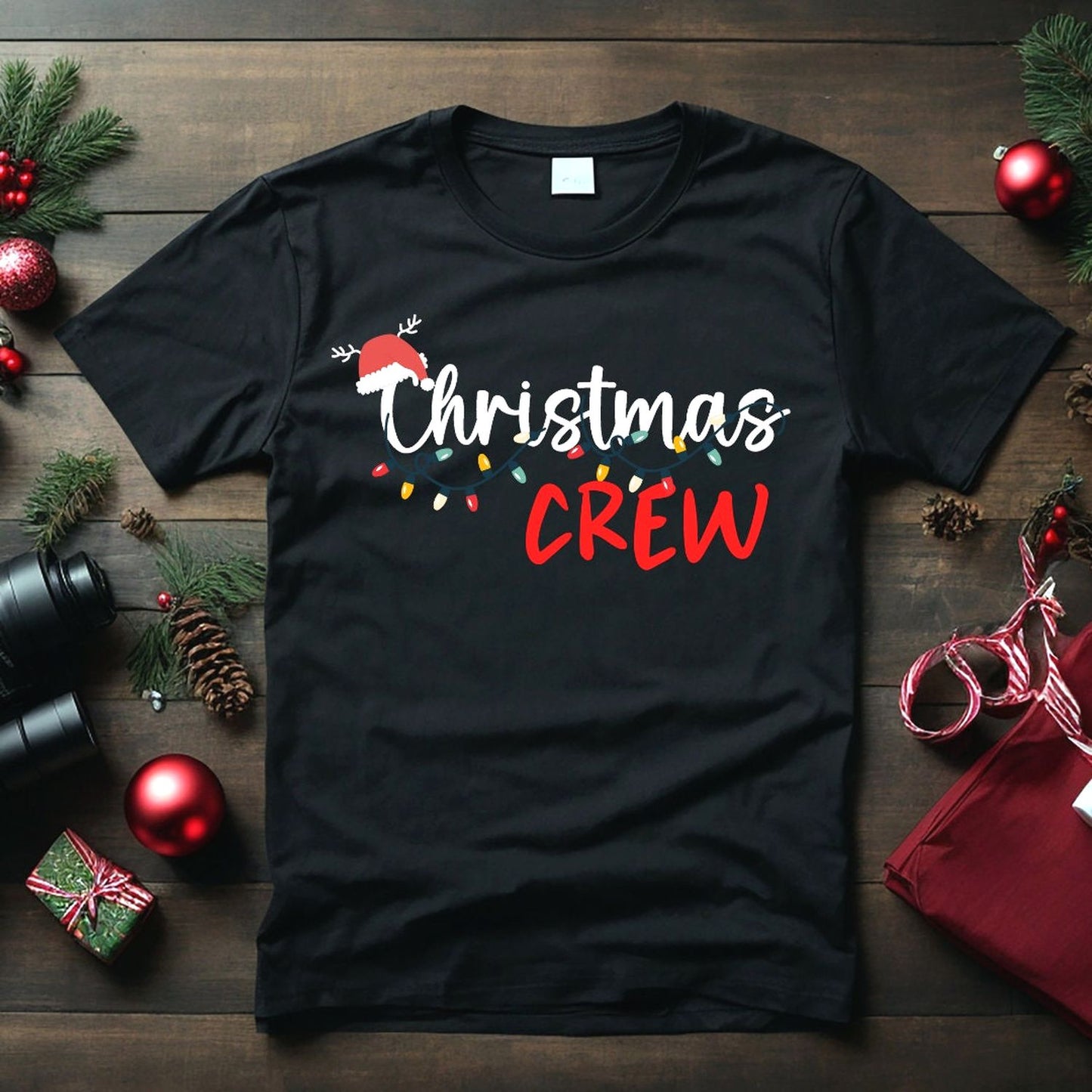 Christmas Crew Matching Family Shirts 2024 Daddy Mummy Baby