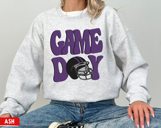 Baltimore Football Game Day Sweatshirt - Ravens Sunday Shirt & Gifts