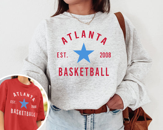 Atlanta Drea Crewneck Sweatshirt Women'S Basketball Dream T-Shirt