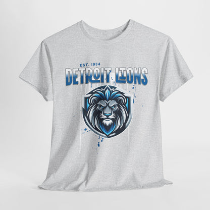 Detroit Lions Fan Shirt  Unisex Football Tee  Sports Gift