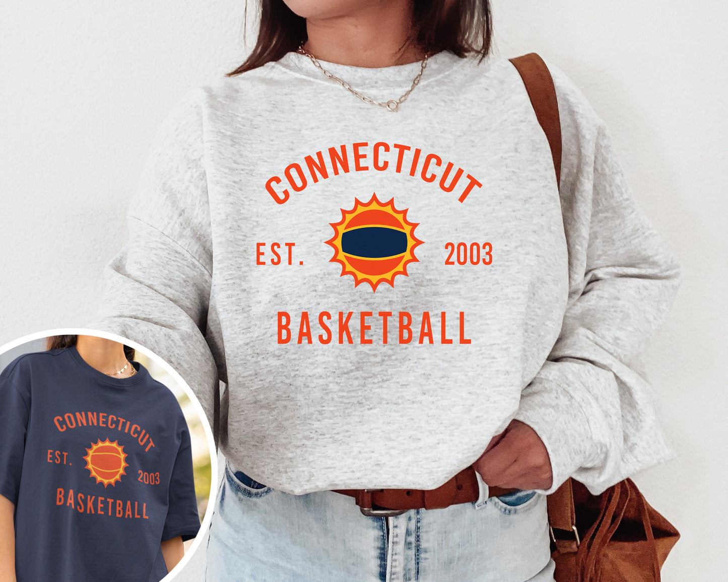 Connecticut Su Women'S Basketball Fan T-Shirt Sweatshirt