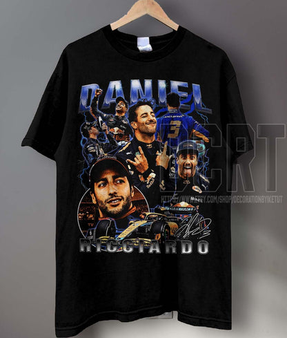 Daniel Ricciardo Retro Formula One Shirt Unisex Graphic Tee