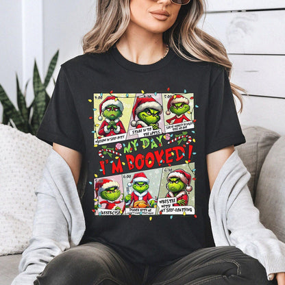 My Day I'M Booked Christmas Sweatshirt For Family Gifts