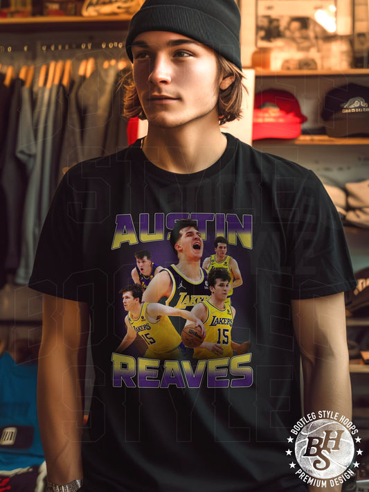 Austin Reaves Vintage Basketball Tee 90S Graphic Gift Shirt