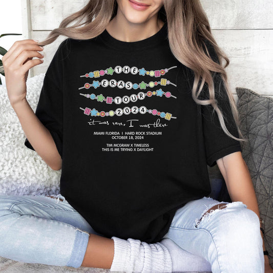 Custom Swifties Tour 2024 Shirt - Swiftie Era Concert Gift