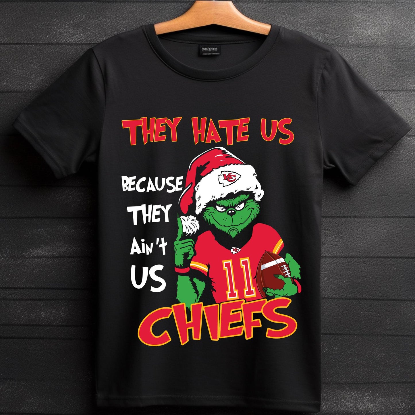 Kansas City Chiefs Grinch Christmas Sweatshirt, Game Day Tee