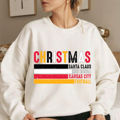 Kansas City Chiefs Christmas Sweatshirt, Nfl Football Shirt