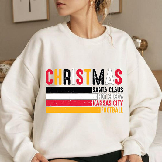 Kansas City Chiefs Christmas Sweatshirt, Nfl Football Shirt