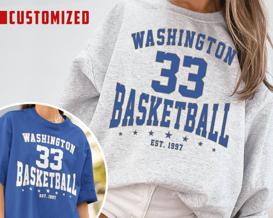 Customized Washington Wizards Est 1997 Crewneck Sweatshirt T-Shirt