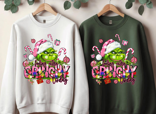 Funny Grinch Christmas Sweatshirt - Family Holiday Hoodie