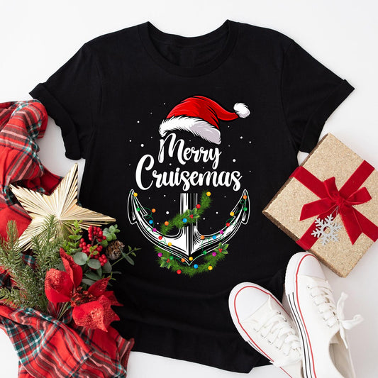 Merry Cruisemas 2024 T-Shirt For Christmas Cruise Lovers