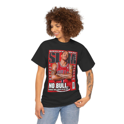 Derrick Rose Chicago Bulls NBA Slam Cover Tee Shirt