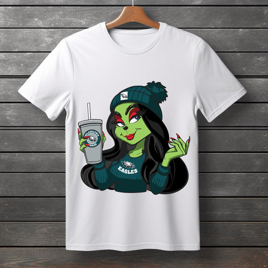 Philadelphia Eagles Grinch Christmas Shirt - Festive Holiday