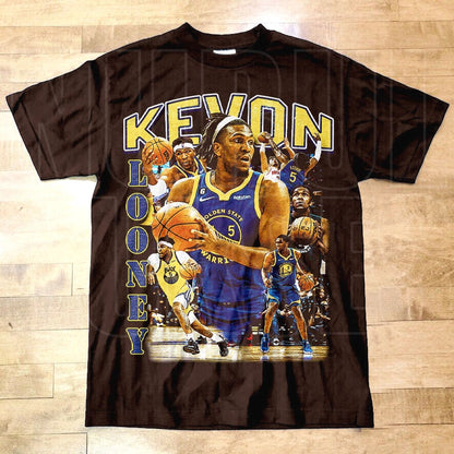 Kevon Looney Vintage 90S Graphic Tee Unisex Basketball