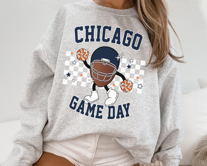 Chicago Bears Football Game Day Crewneck Sweatshirt T-Shirt Fan Gift