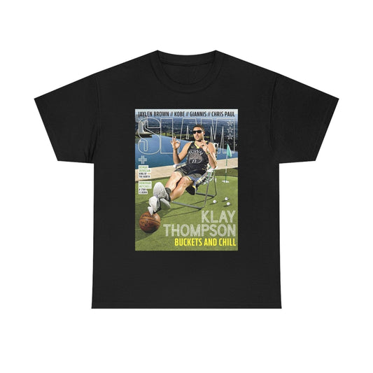 Klay Thompson Golden State Warriors Nba Slam Cover Tee