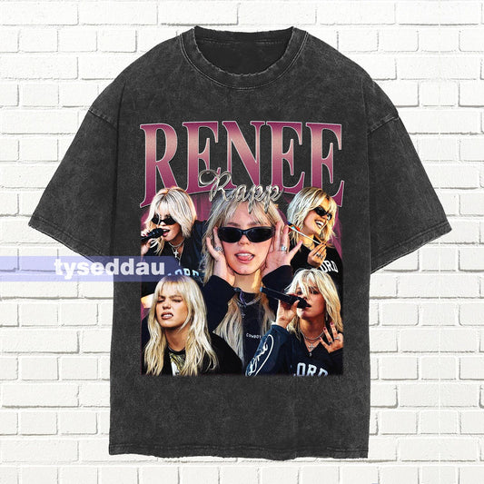 Renee Rapp Vintage Graphic Tee - Retro 90S Unisex Fan Shirt