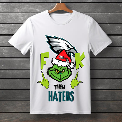 Philadelphia Eagles Grinch Christmas Sweatshirt