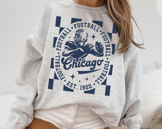 Chicago Bears Football Crewneck Sweatshirt, Vintage Fan T-Shirt Gift