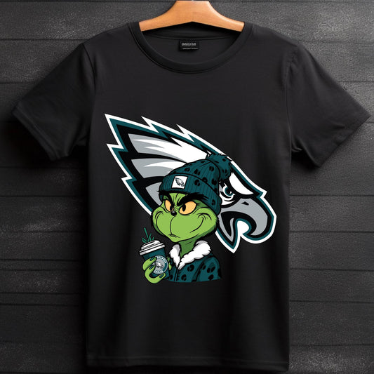 Philadelphia Eagles Grinch Christmas Shirt