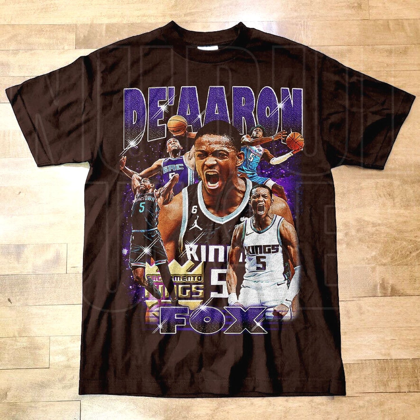 De'Aaron Fox Classic Vintage Bootleg T-Shirt Nba All Star