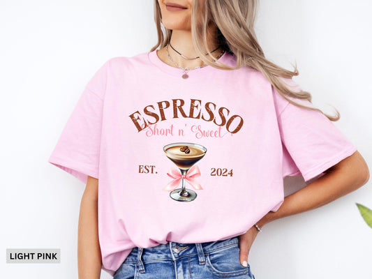 Espresso Sabrina Carpenter Shirt  Concert Merch for Teens