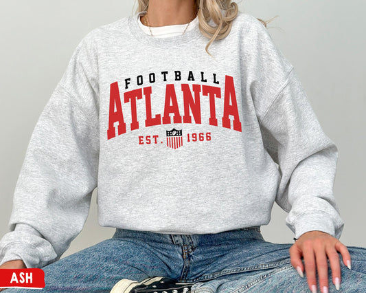 Atlanta Football Crewneck Sweatshirt, Falcons Game Day T-Shirt Gift