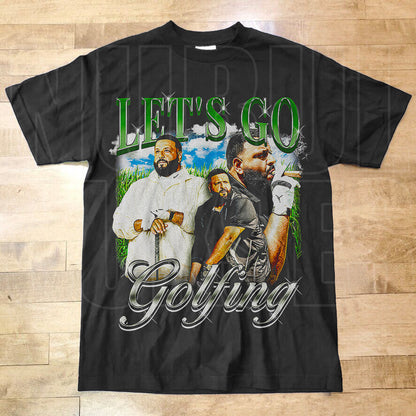 Dj Khaled Let'S Go Golfing Vintage Shirt, 90S Rap Hip Hop Tee, Dj Khaled Shirt, Rap Tee Gift