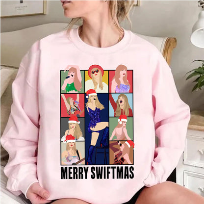 Merry Swiftmas Christmas Shirt Funny Sublimation Design