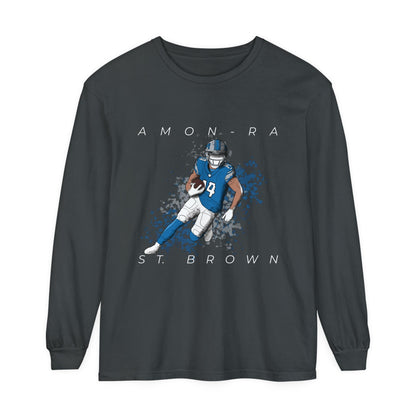 Amon-Ra St. Brown Detroit Lions Unisex Long Sleeve Tee