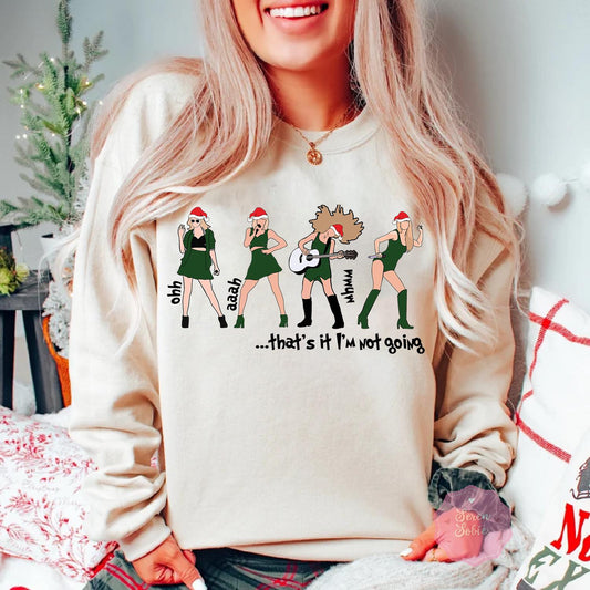 Swiftmas Crewneck Sweatshirt - Funny Merry Christmas Gift