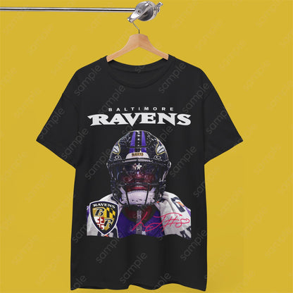 Baltimore Ravens Lamar Jackson Tee - Game Day NFL Fan Gear