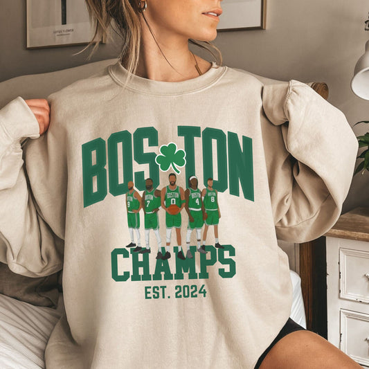 Boston Basketball Champion 2024 Shirt - Vintage Fan Gift