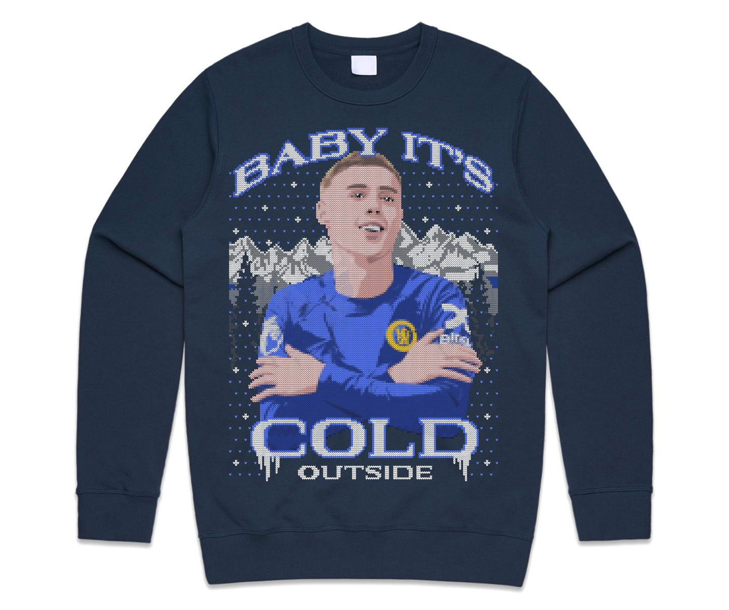 Baby Its Cold Outside Christmas Jumper - Adults  Kids Gift