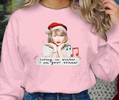 Merry Swiftmas Swiftie Christmas Graphic Sweatshirt