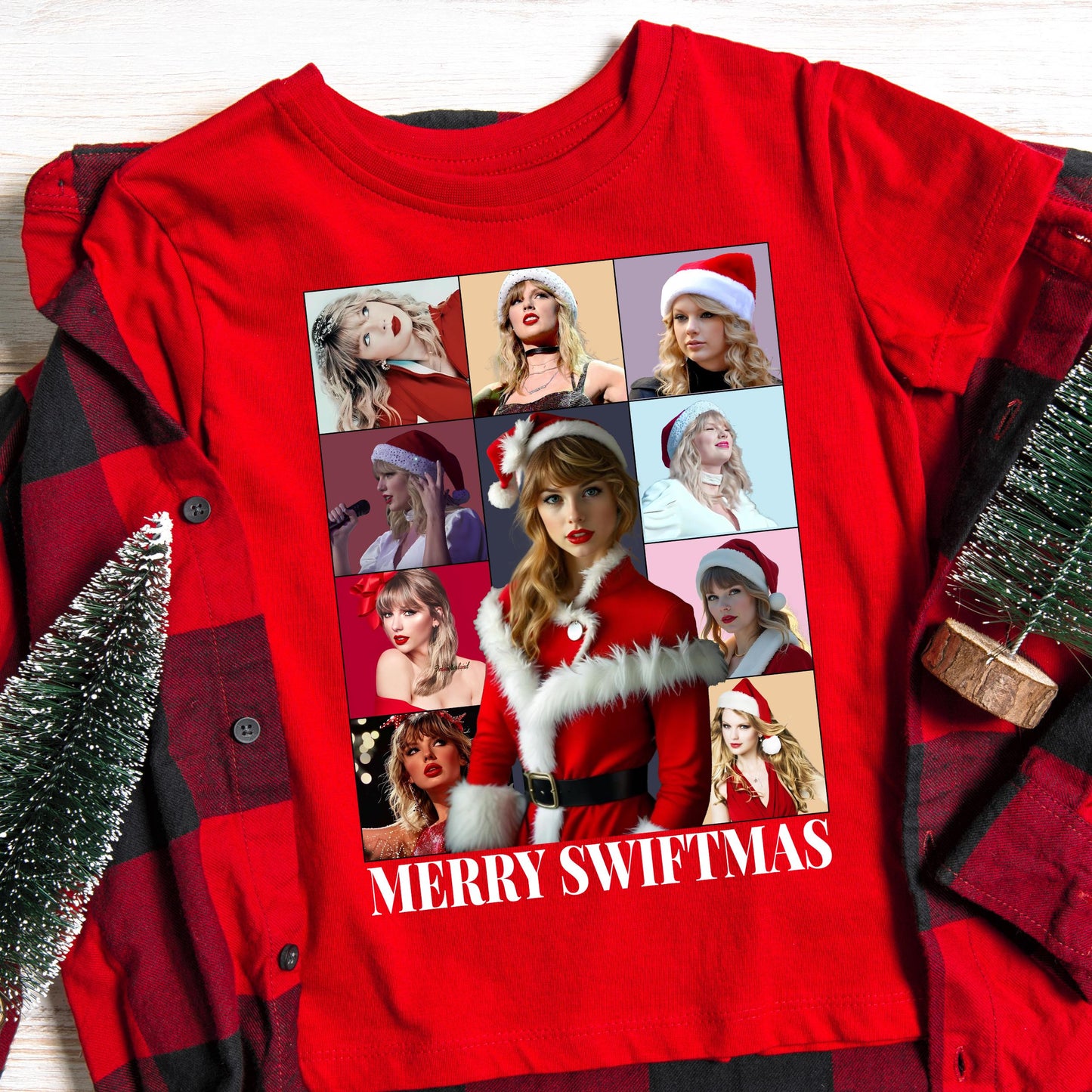 Merry Swiftmas Shirt - Cat Lover Swifties Christmas Tee