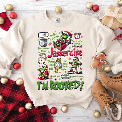 Christmas Family Sweatshirt Merry Grinchmas, Mean One Style