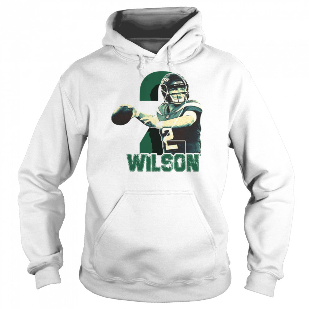 #2 Zach Wilson Football Pros Retro shirts